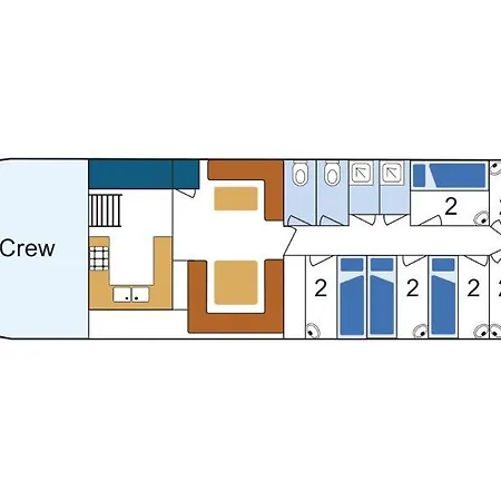 Hotel na wodzie Tjalkjacht Pelikaan